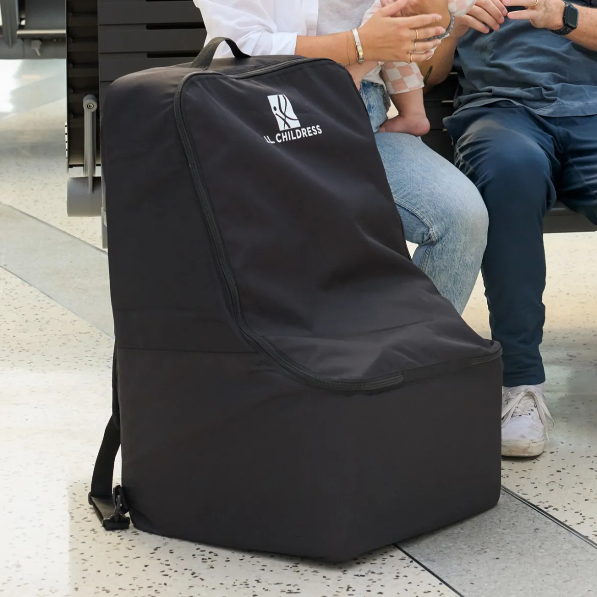 Deluxe Padded Backpack Car Seat Travel Bag