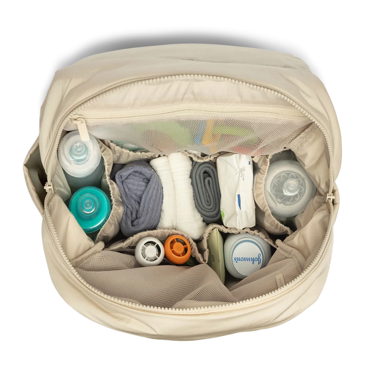 Diaper Backpack with Laptop Sleeve