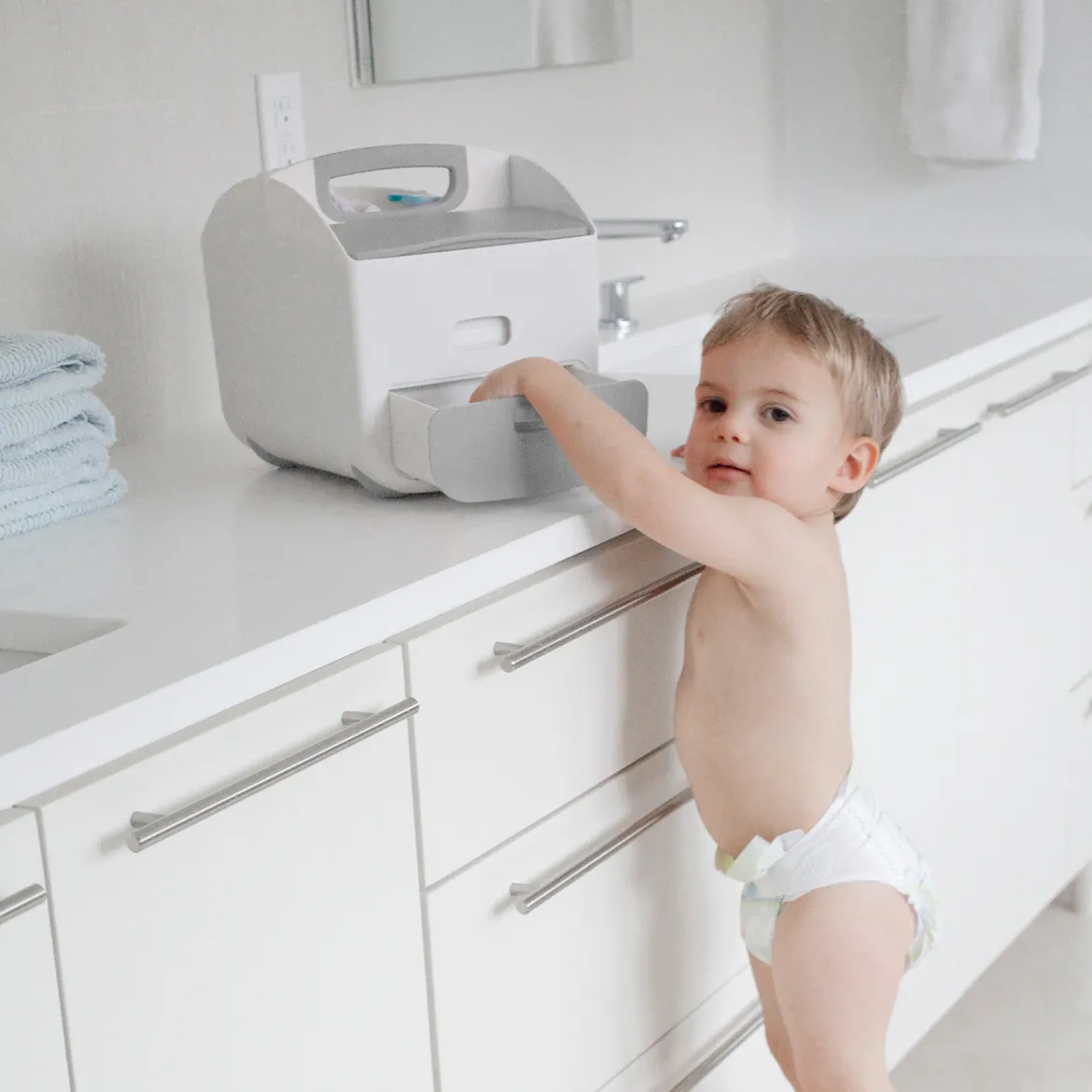 Diaper Caddy & Changing Mat