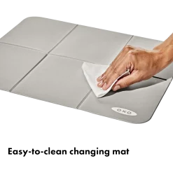 Diaper Caddy with Changing Mat