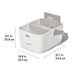 Diaper Caddy with Changing Mat