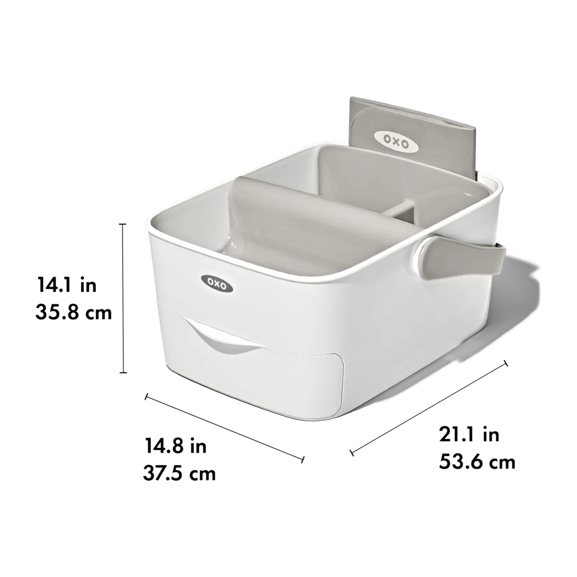 Diaper Caddy with Changing Mat