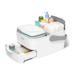 Diaper Caddy with Changing Mat