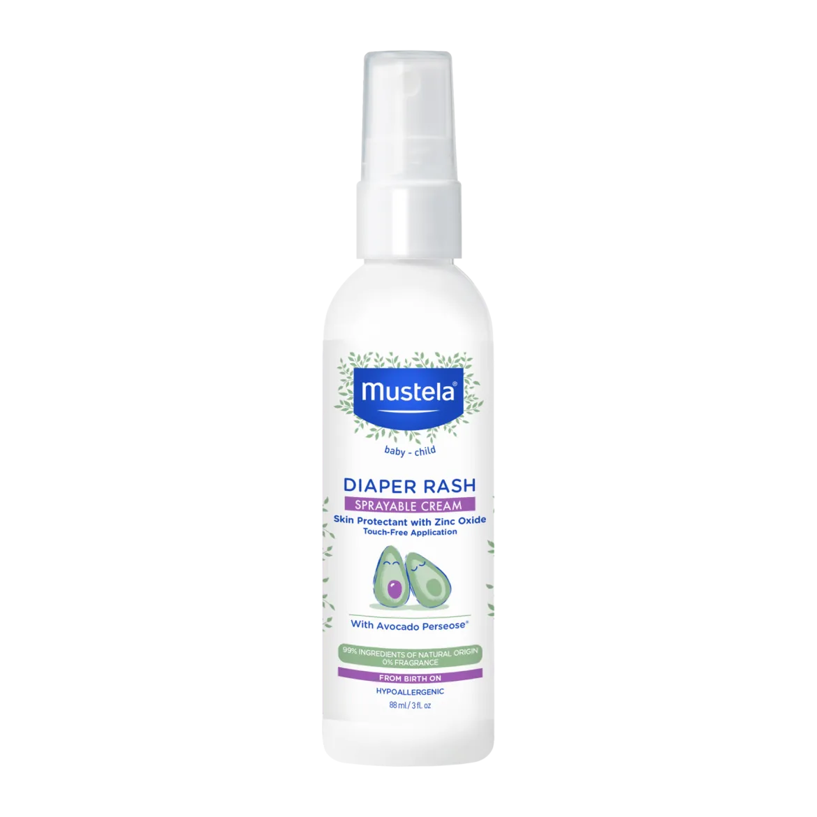 Diaper Rash Sprayable Cream