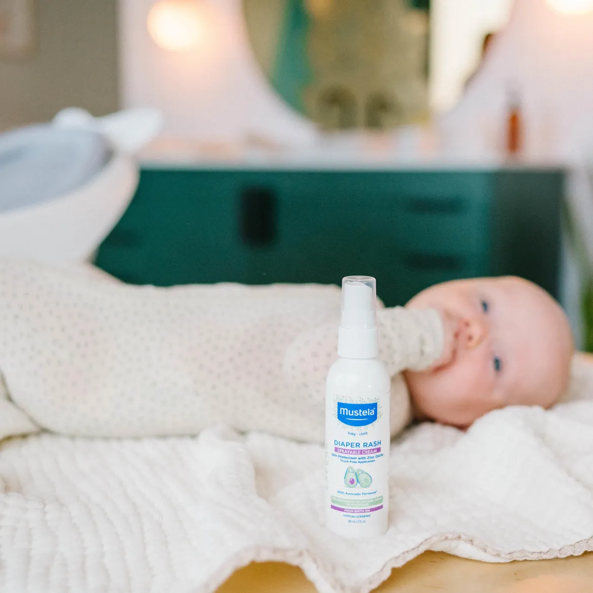 Diaper Rash Sprayable Cream