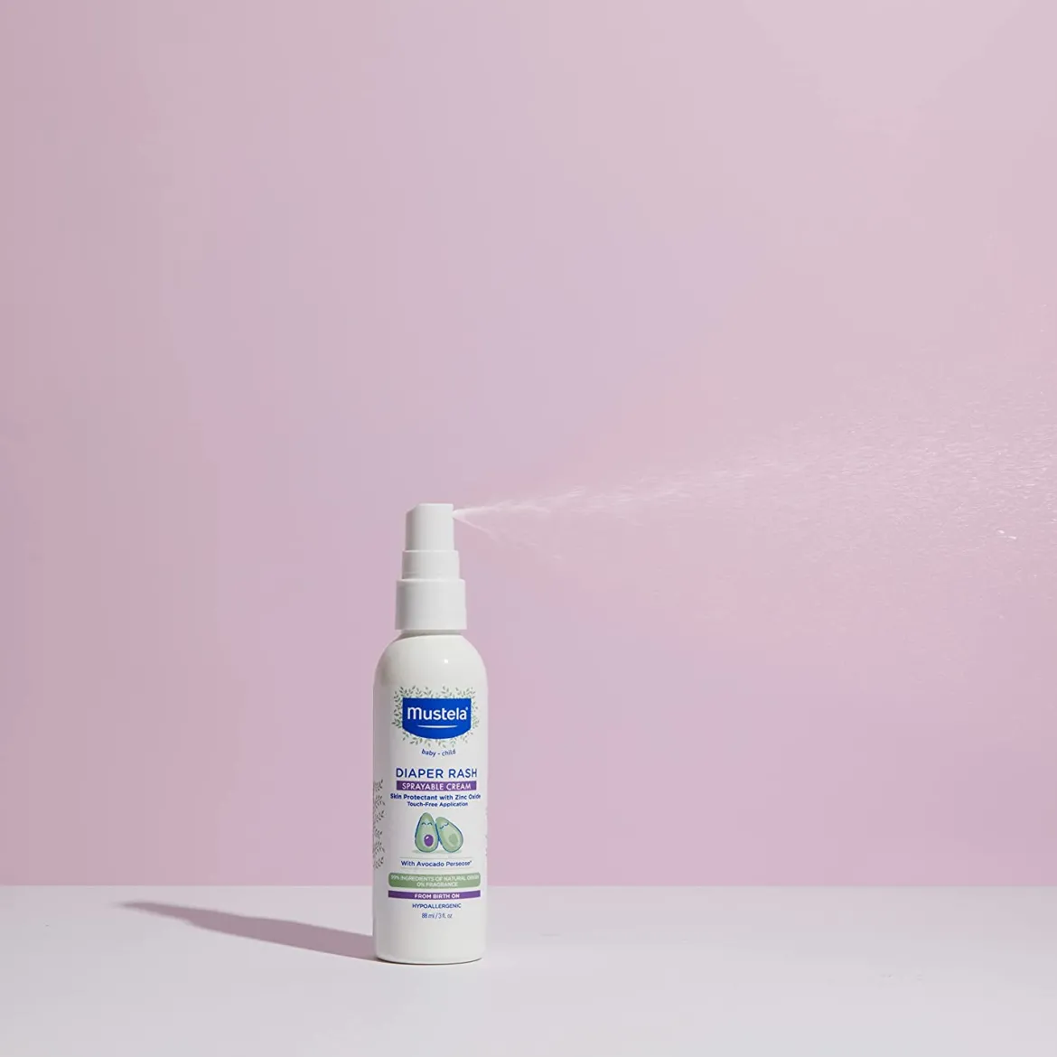 Diaper Rash Sprayable Cream