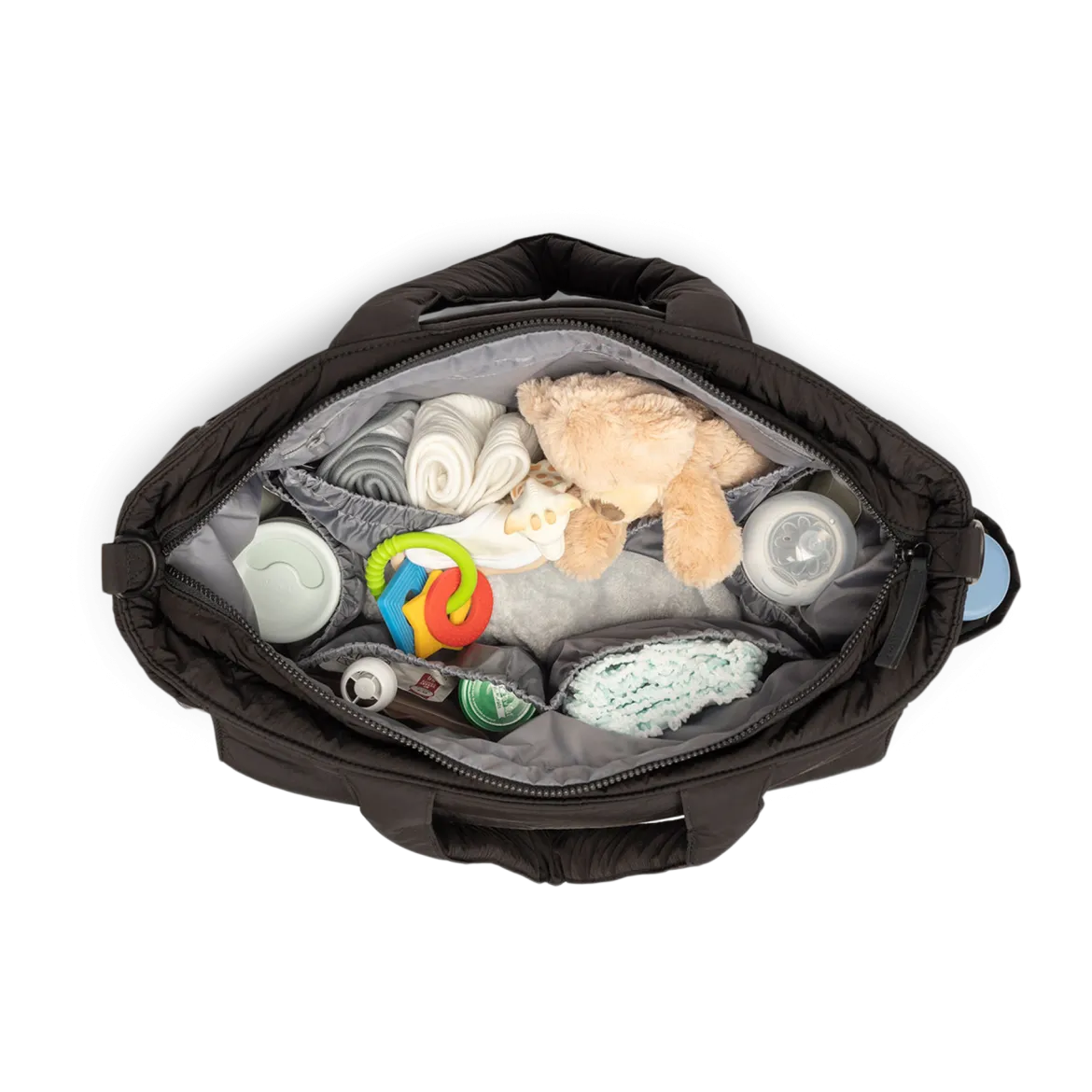Diaper Tote Bag With Laptop Sleeve