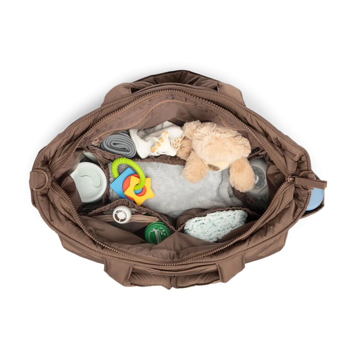 Diaper Tote Bag With Laptop Sleeve