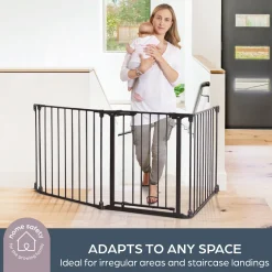 Discovery 3 Panel 76.5" Wide Adjustable Baby Gate