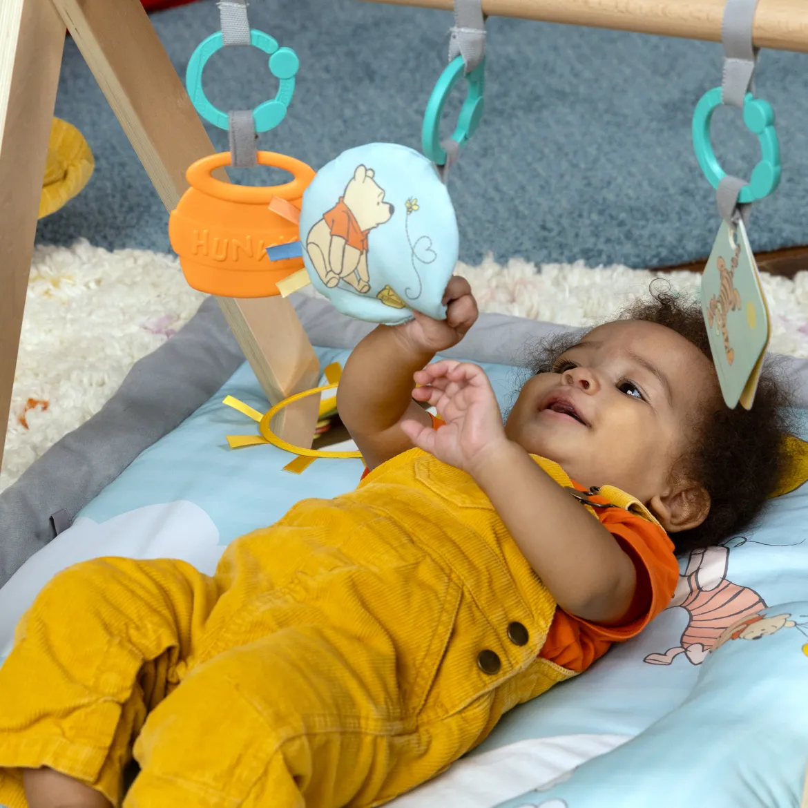 Disney Baby Winnie The Pooh Once Upon a Tummy Time Activity Gym