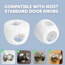 Door Knob Covers (4 Pack)