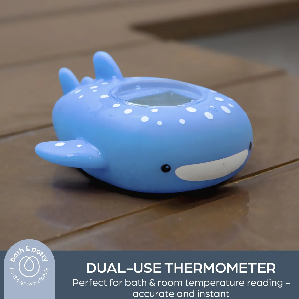 Dreambaby USB Rechargeable Room & Bath Thermometer