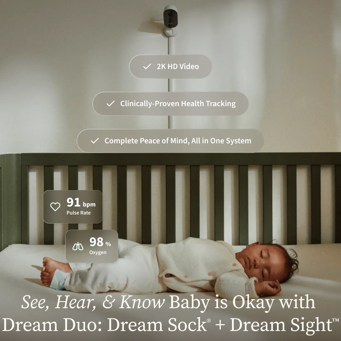 Dream Duo (Gen 3) Smart Baby Monitoring Bundle