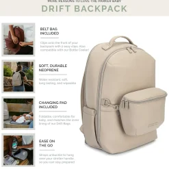Drift Neoprene Diaper Backpack