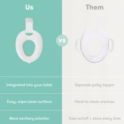 Drop-Down Potty Seat