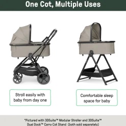 3DSuite DualDock Carry Cot