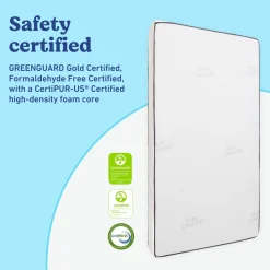 Dual Comfort 6-Inch Foam Crib & Toddler Mattress