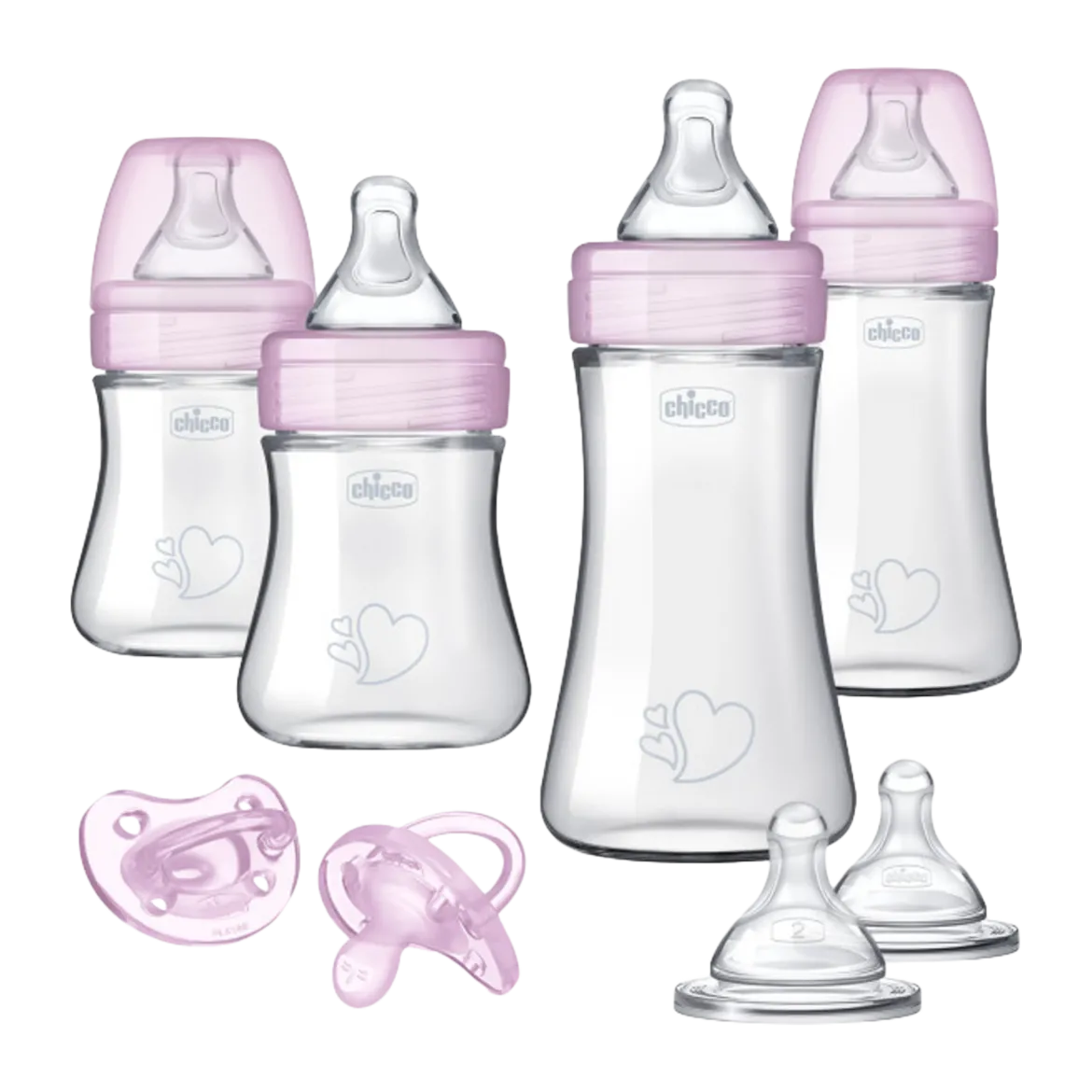 Duo Newborn Hybrid Baby Bottle Starter Gift Set