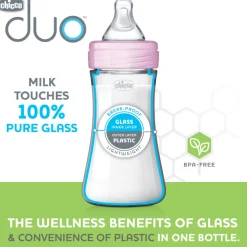 Duo Newborn Hybrid Baby Bottle Starter Gift Set