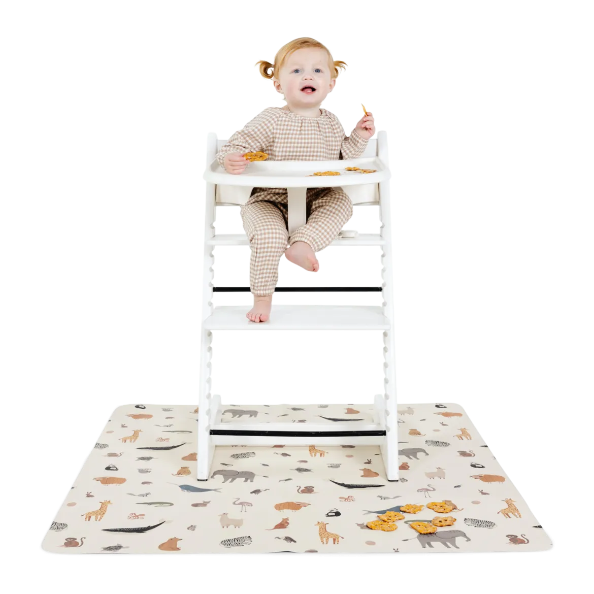 Easy Clean High Chair & Play Mat