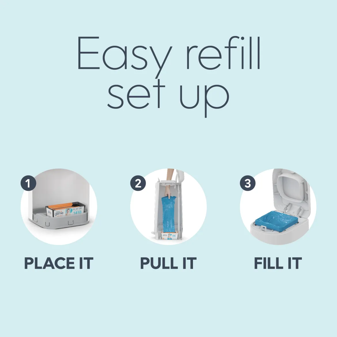 Easy Roll Refill Bags - Compatible with Signature and Platinum Pails