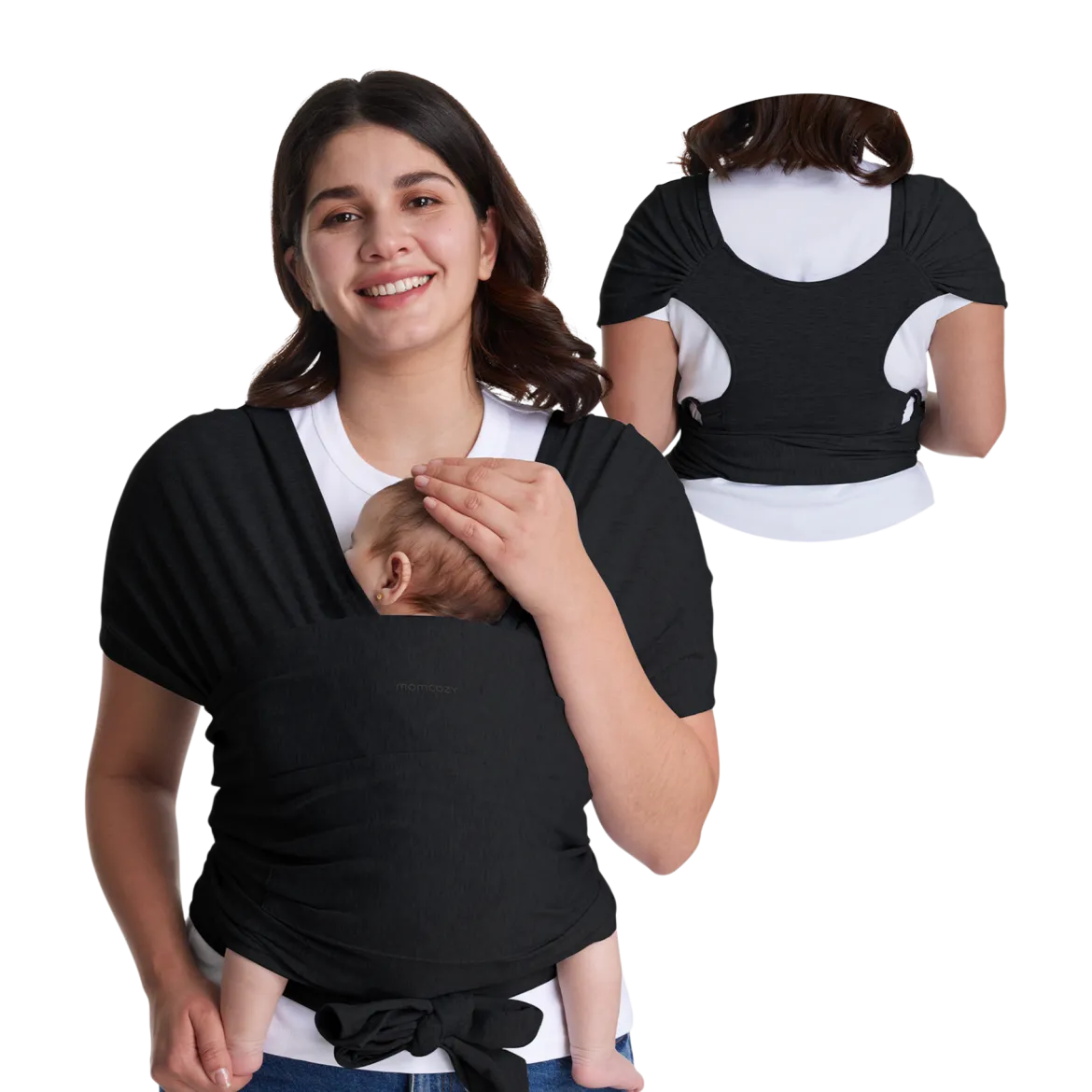 Easy to Wear Hands Free - Baby Wrap Carrier