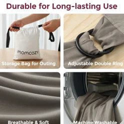 Easy to Wear Hands Free - Baby Wrap Carrier