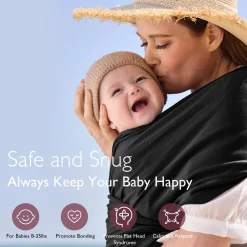 Easy to Wear Hands Free - Baby Wrap Carrier