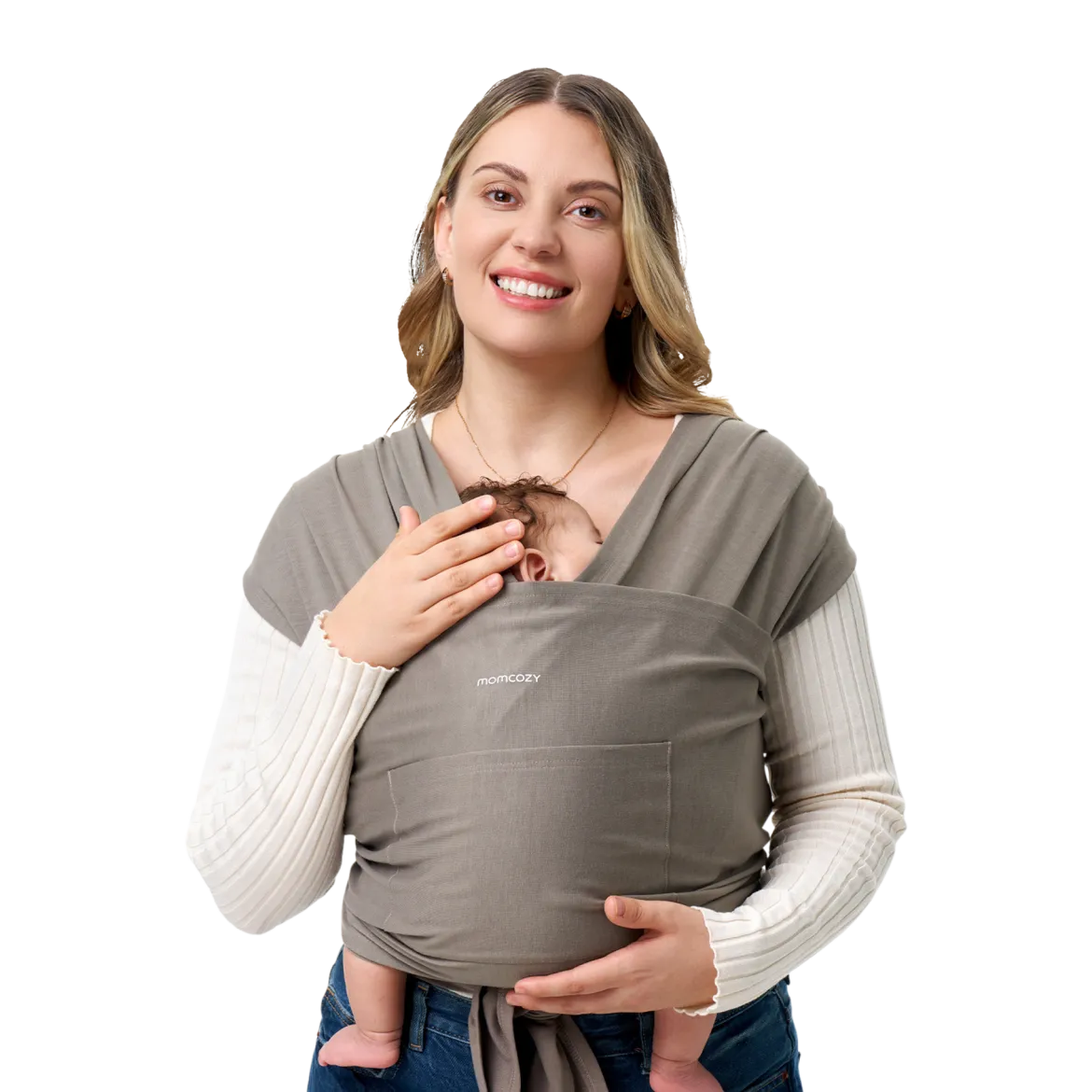 Easy to Wear Hands Free - Baby Wrap Carrier