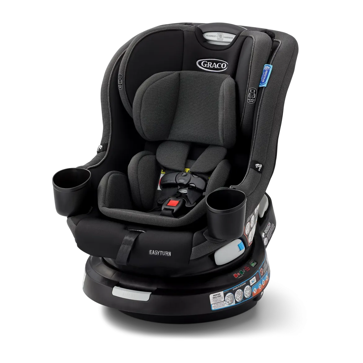 EasyTurn 360 2-in-1 Rotating Convertible Car Seat