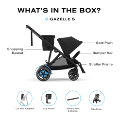 eGazelle S Electronic Assist Stroller