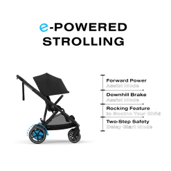 eGazelle S Electronic Assist Stroller