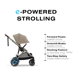 eGazelle S Electronic Assist Stroller