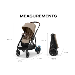 eGazelle S Stroller + Cloud G Pro Travel System