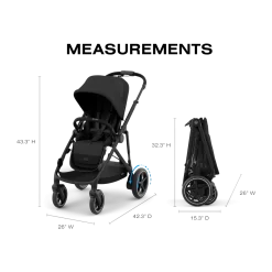 eGazelle S Stroller + Cloud G Pro Travel System