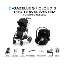 eGazelle S Stroller + Cloud G Pro Travel System