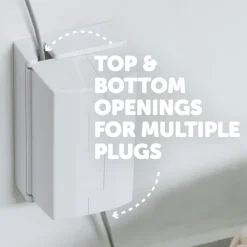 Electrical Outlet Child Safety Cover Box (2 Pack)