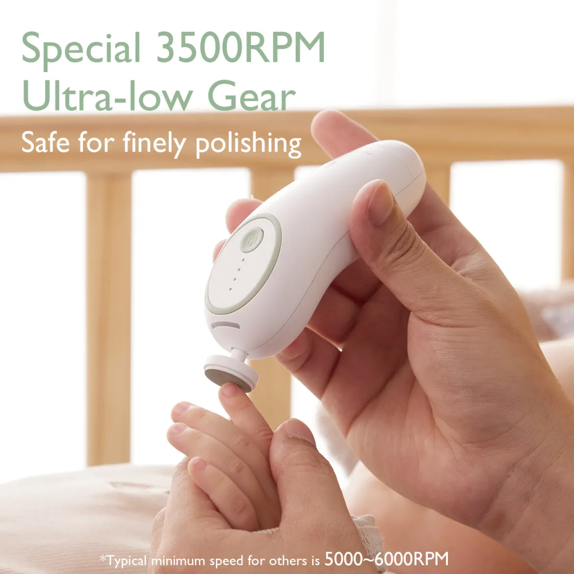 Electric Baby Nail Buffer