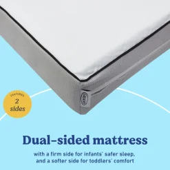 Essentials 6-Inch Dual-Sided Crib & Toddler Mattress