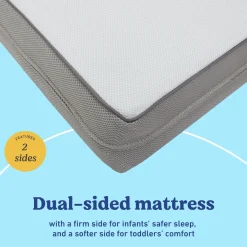 Essentials 6-Inch Mesh Dual-Sided Crib & Toddler Mattress