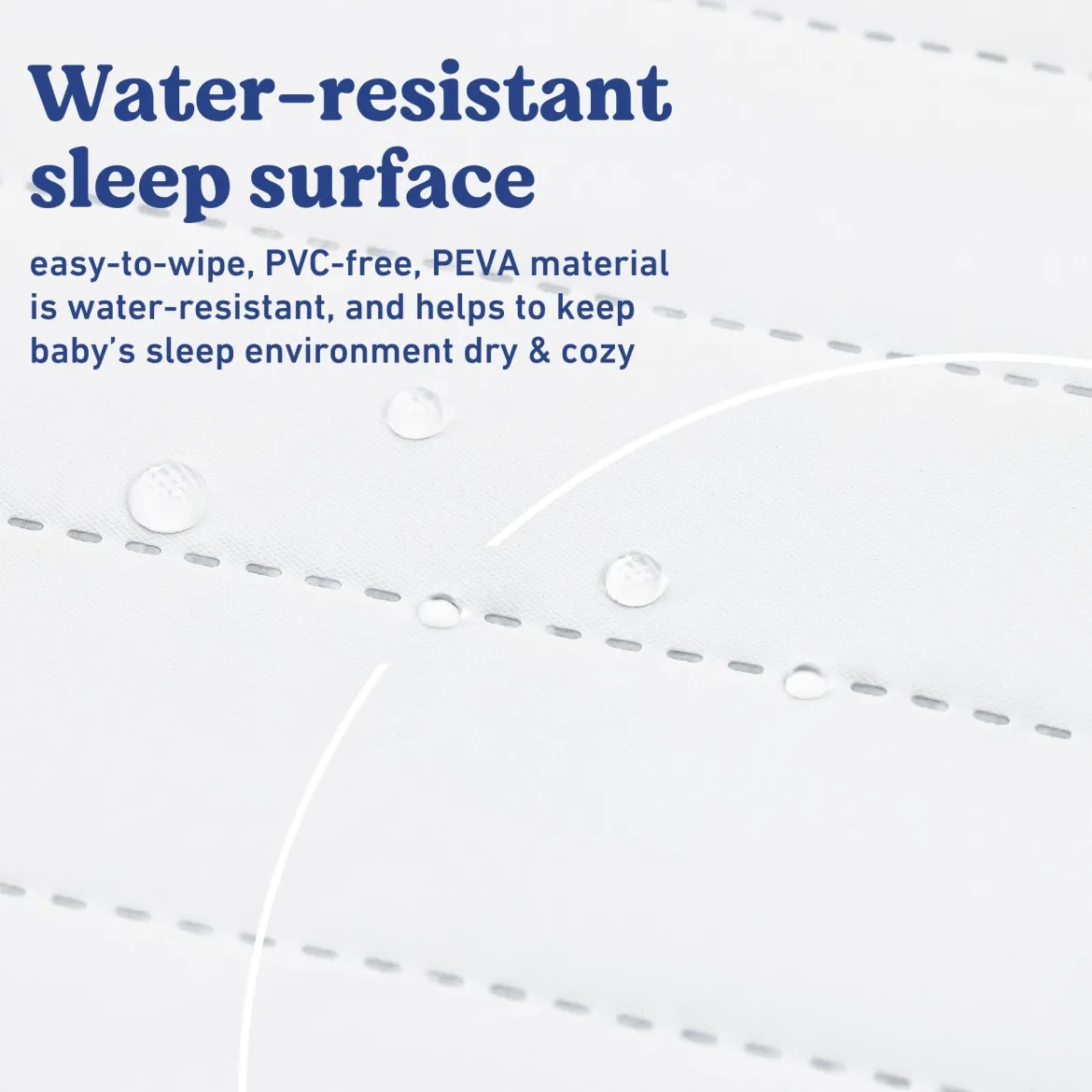Essentials 6-Inch Water-Resistant Dual-Sided Crib & Toddler Mattress