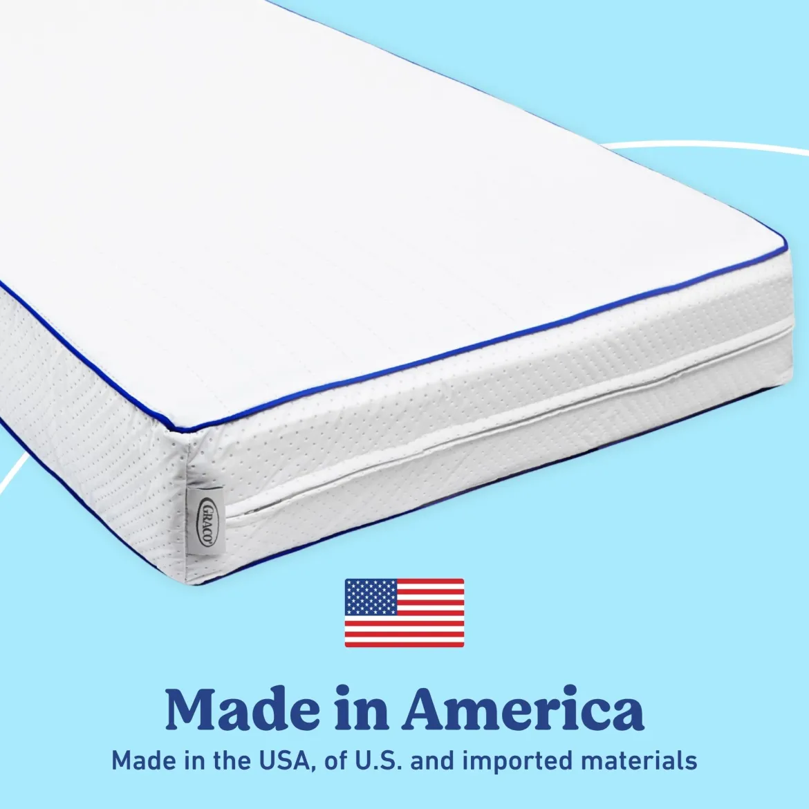 Essentials 6-Inch Water-Resistant Dual-Sided Crib & Toddler Mattress