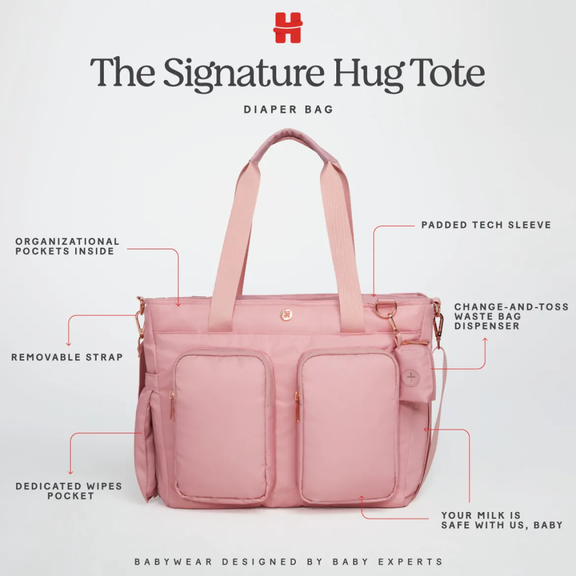 Evening Carryall Tote Diaper Bag