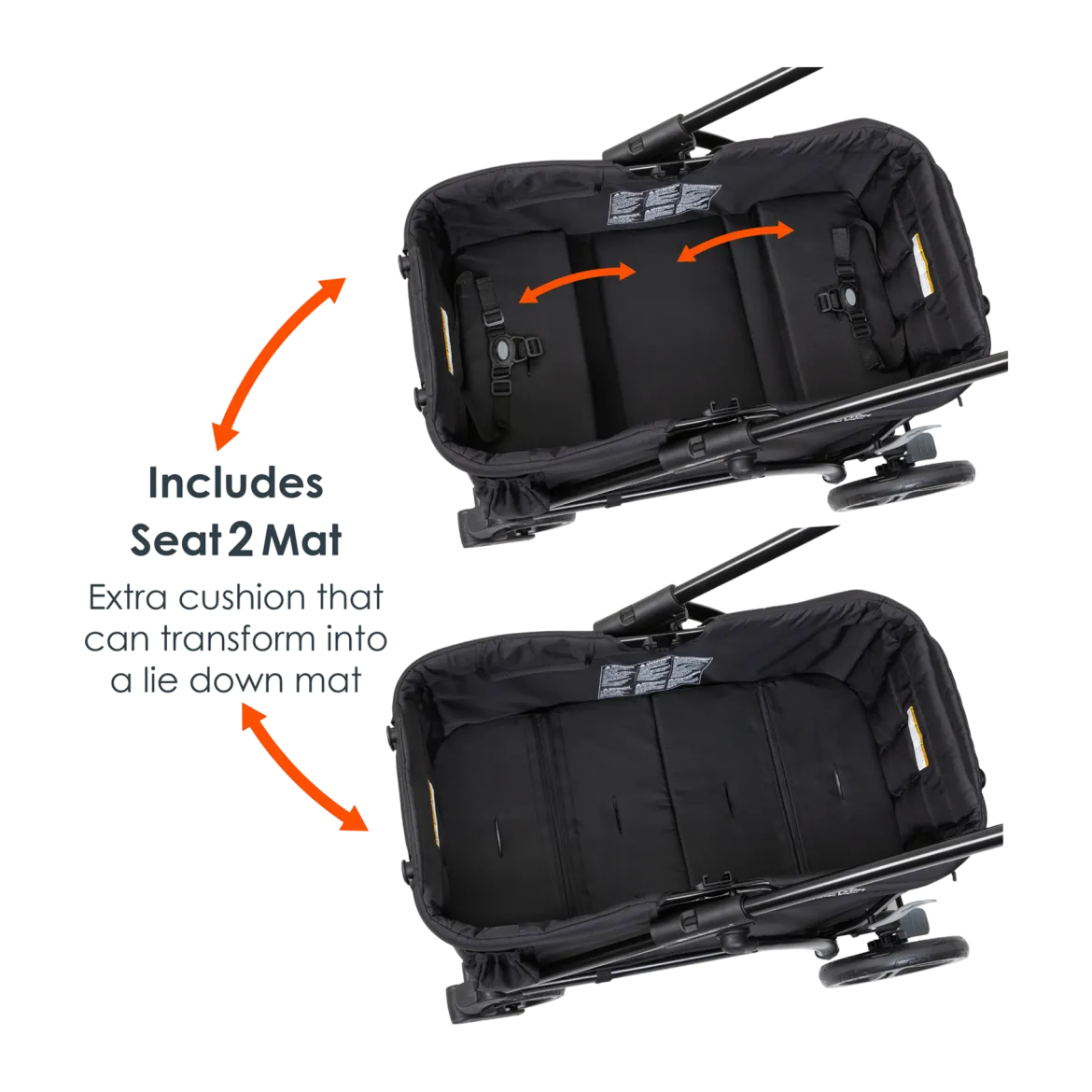 Expedition 2-in-1 Stroller Wagon PLUS
