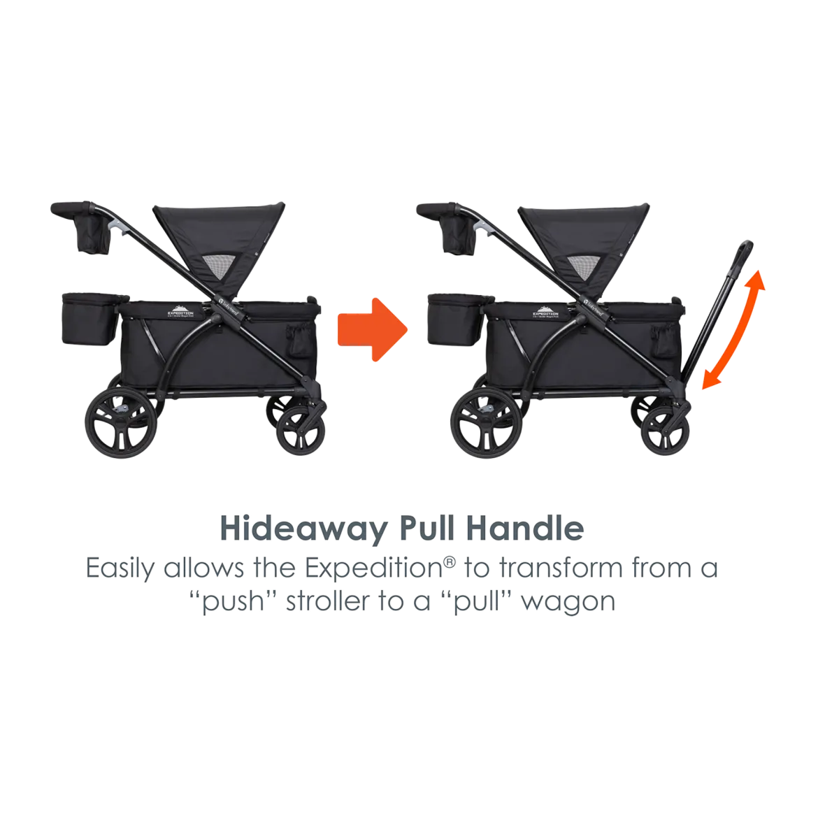 Expedition 2-in-1 Stroller Wagon PLUS