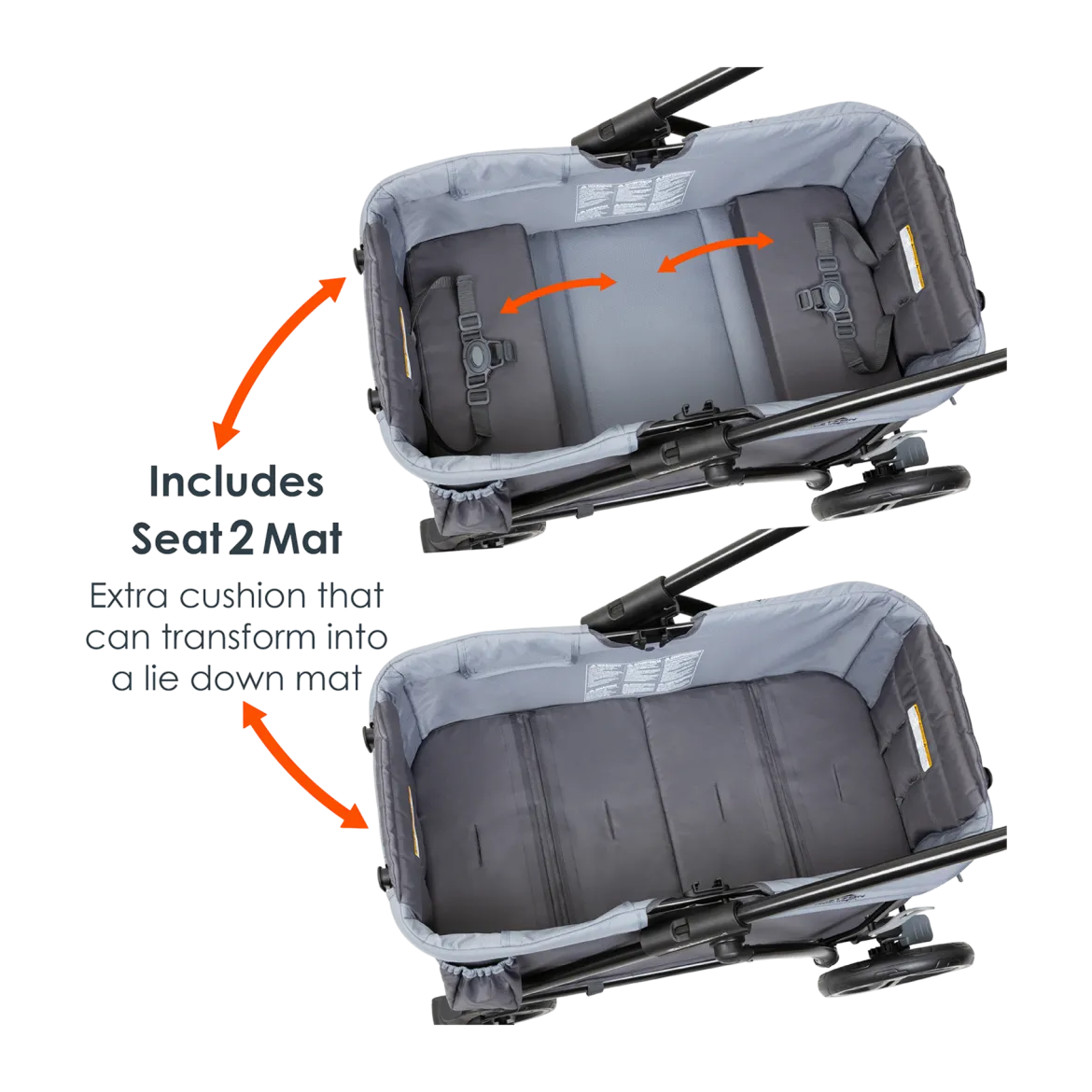 Expedition 2-in-1 Stroller Wagon PLUS