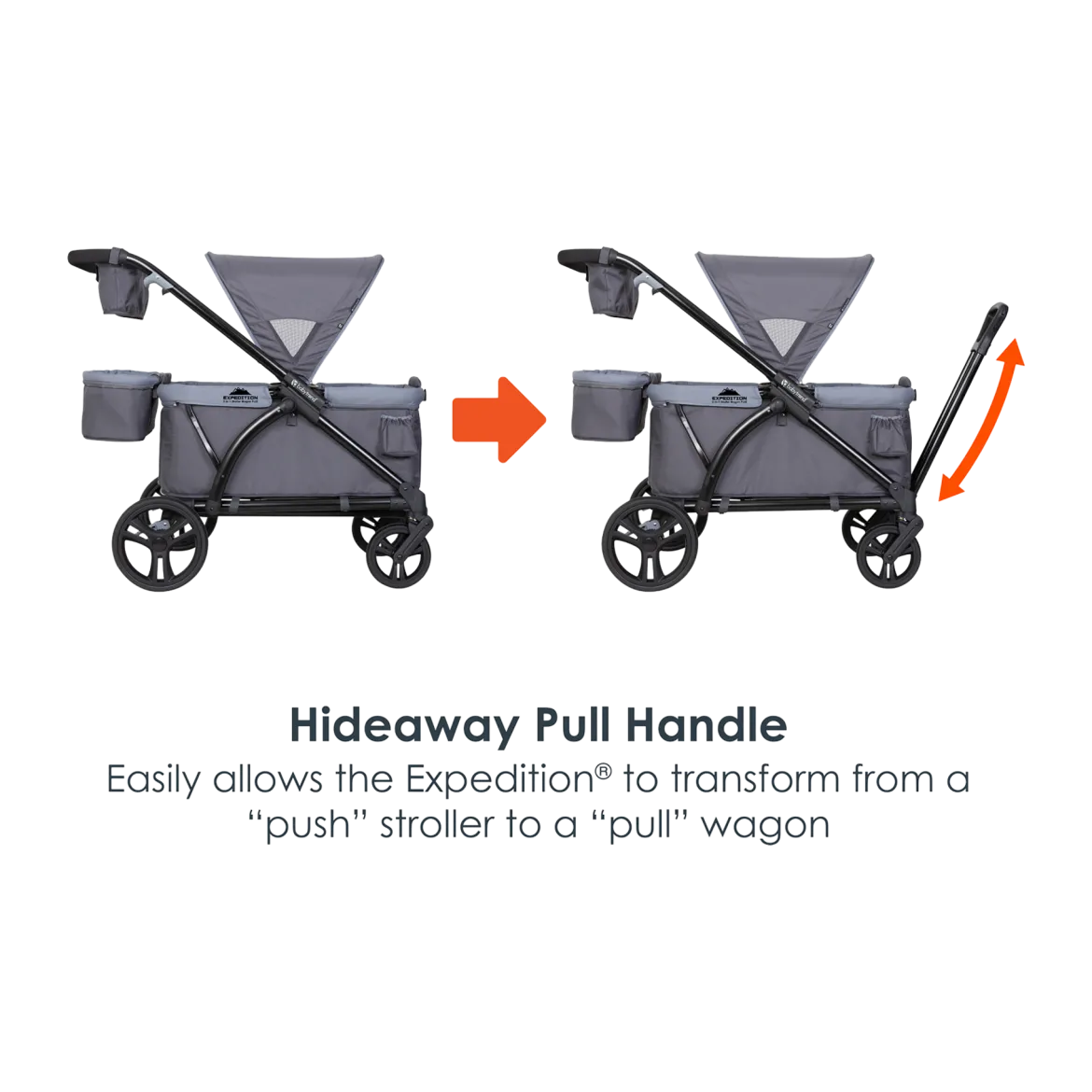 Expedition 2-in-1 Stroller Wagon PLUS