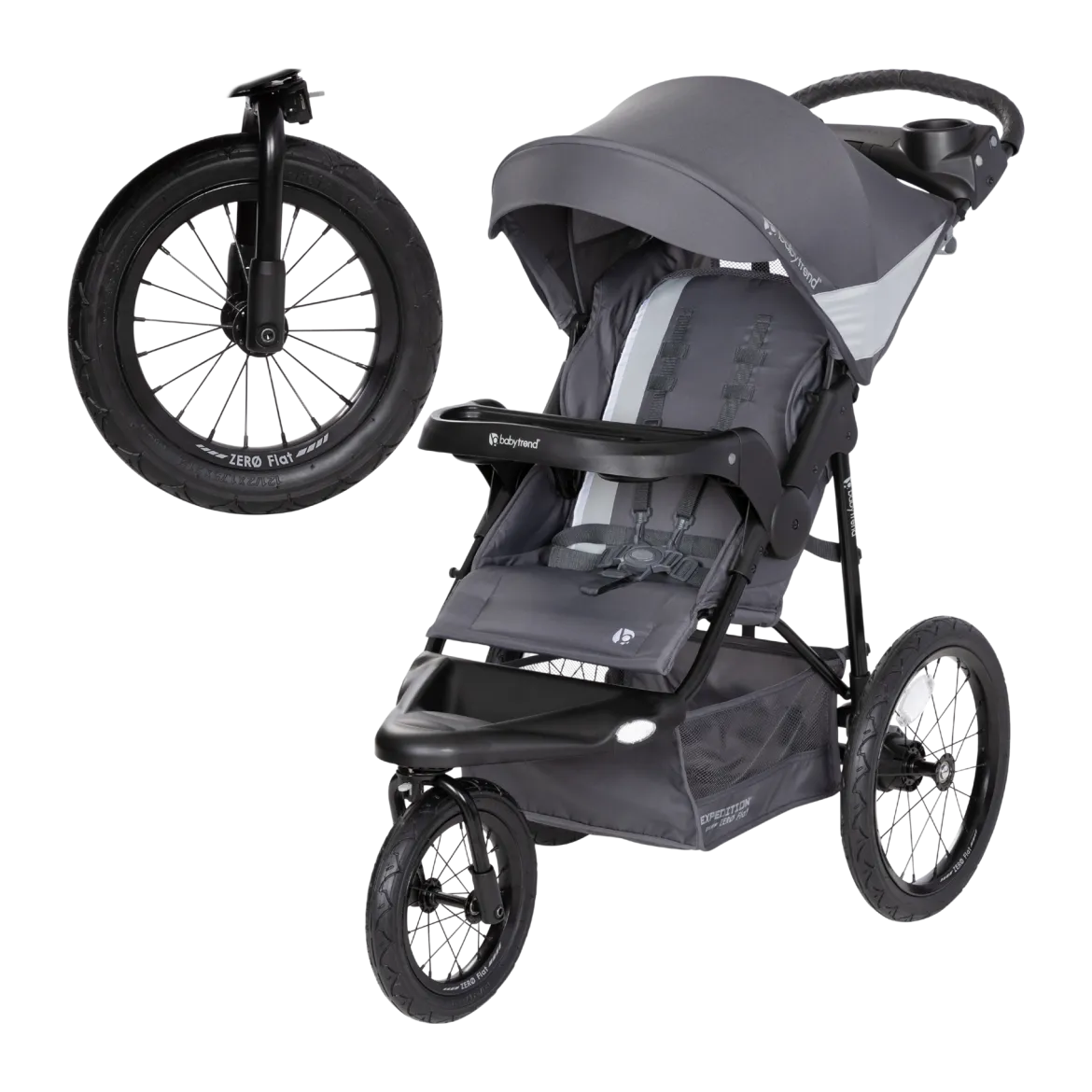 Expedition Zero Flat Jogger with LED Lights