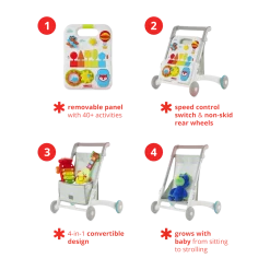 Explore & More 4-in-1 Toy Walker