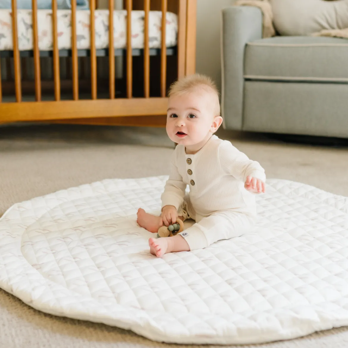 Extra Padded Round Play Mat